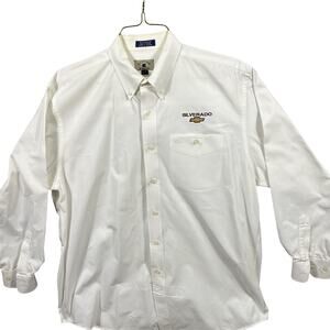 1990’s Cutter & Buck SILVERADO Crew Shirt / White /Men’s Large / Long Sleeve
